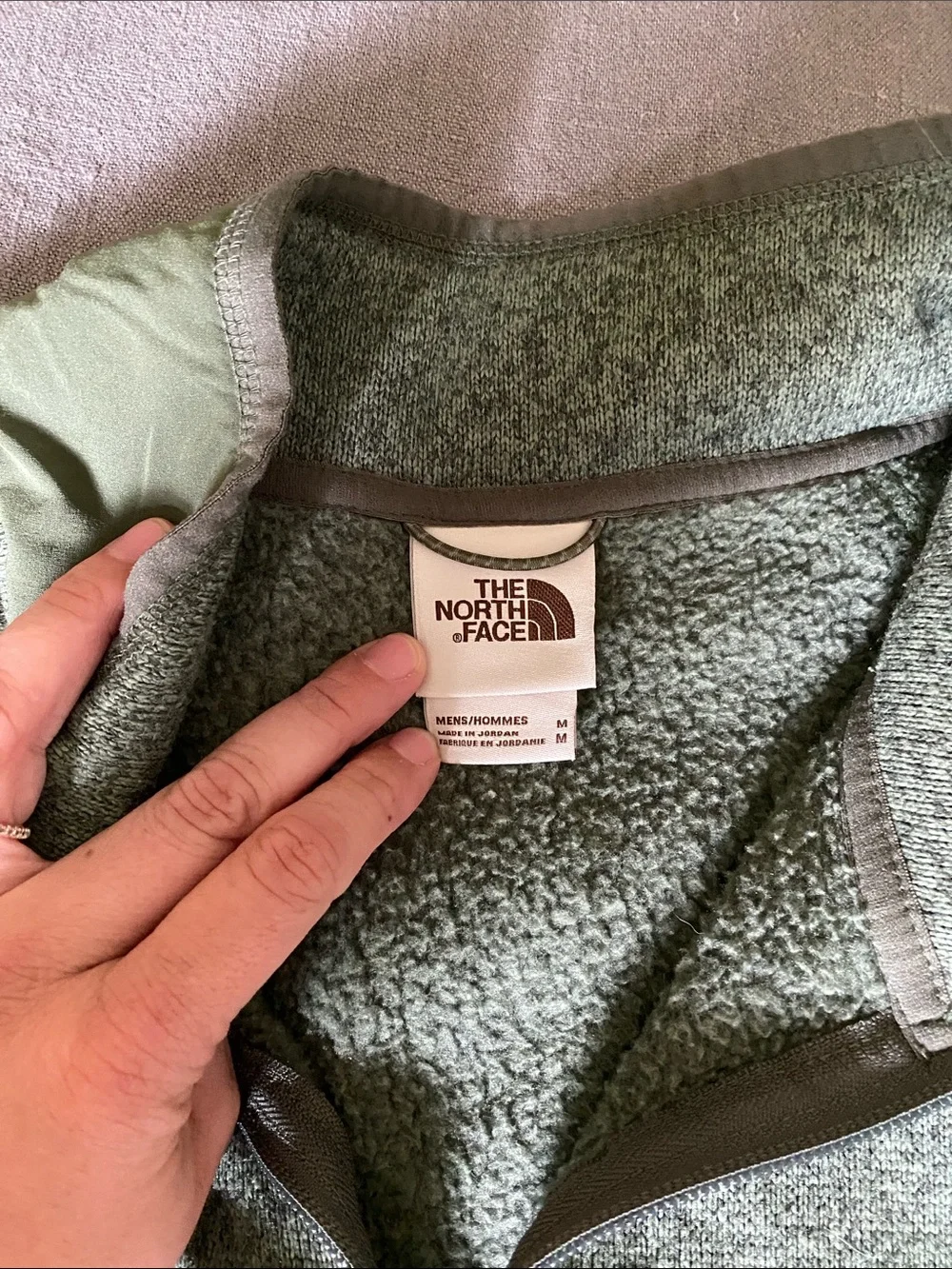 The North Face cozy half